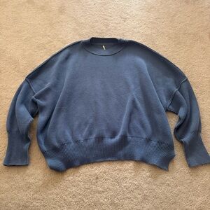Free People blue sweater size XS